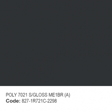 POLYESTER RAL 7021 S/GLOSS ME1BR (A)